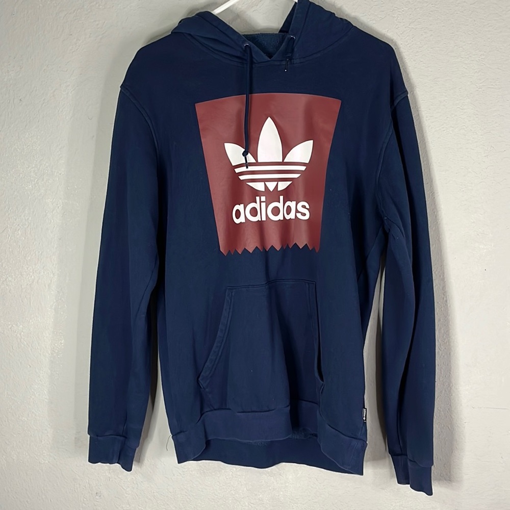 Dark blue adidas hoodie